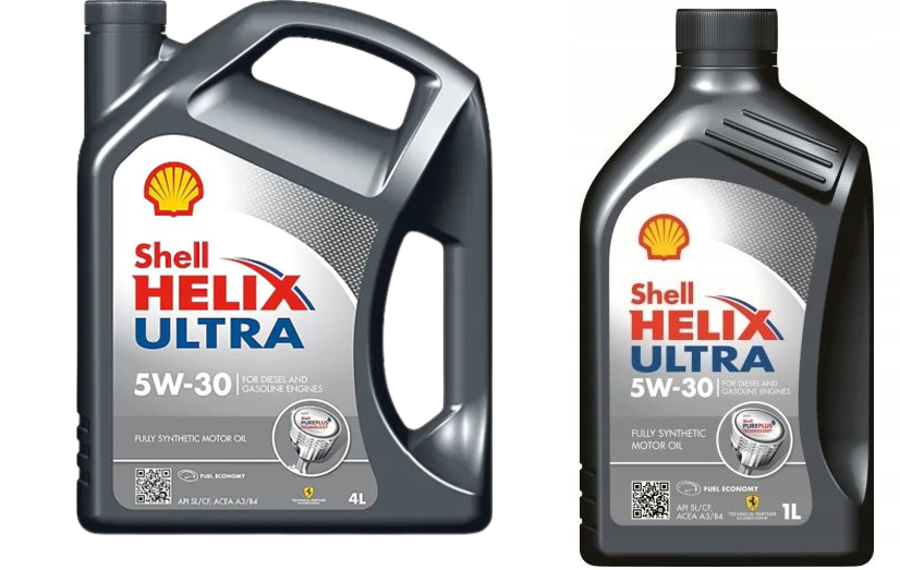 Масло моторное Shell Helix Ultra SL/CF 5W-30 4 л + 1 л 1120, 